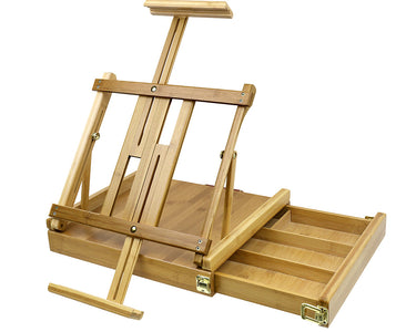Adjustable Wood Table Sketch box Easel